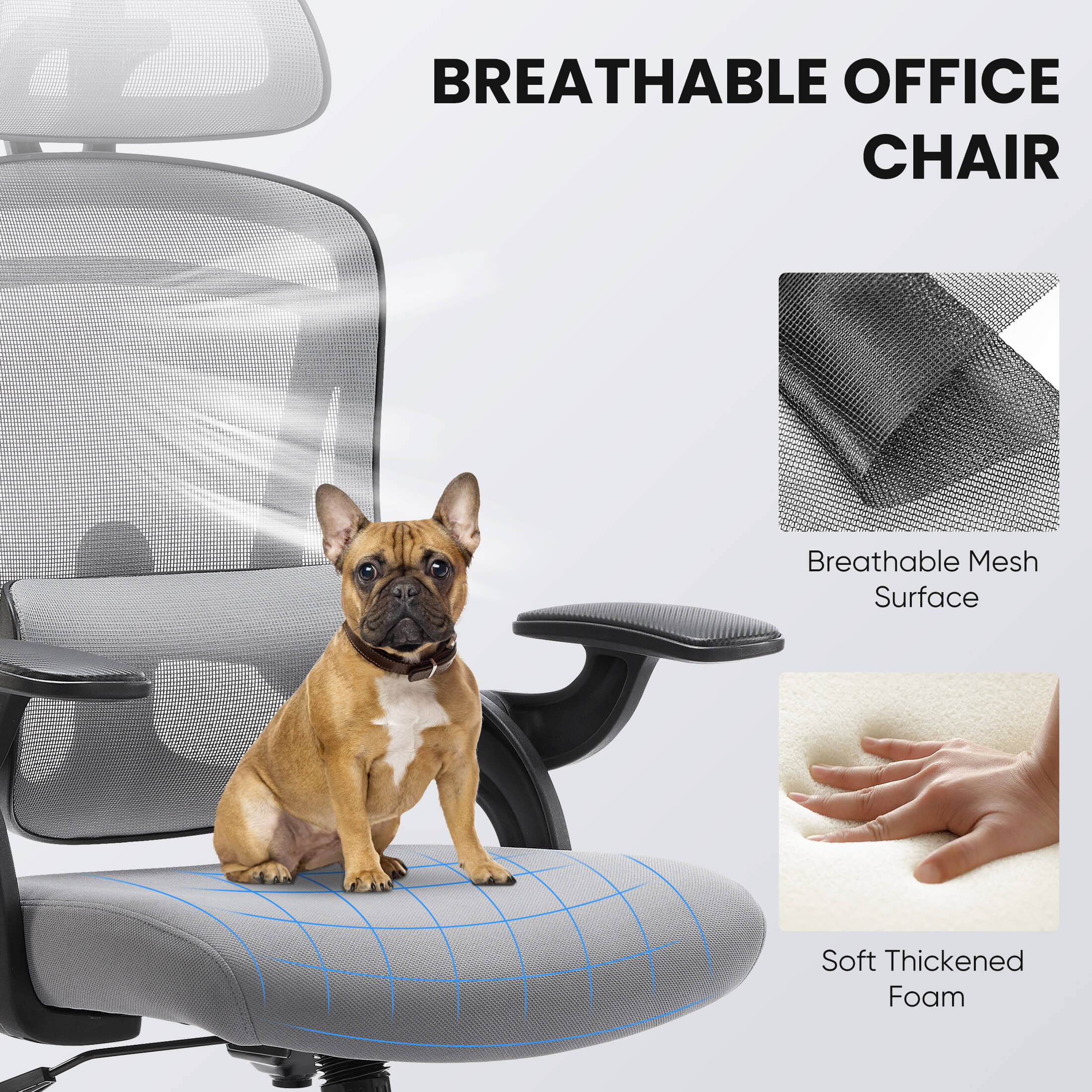 Ergonomic High Back Mesh Office Chair