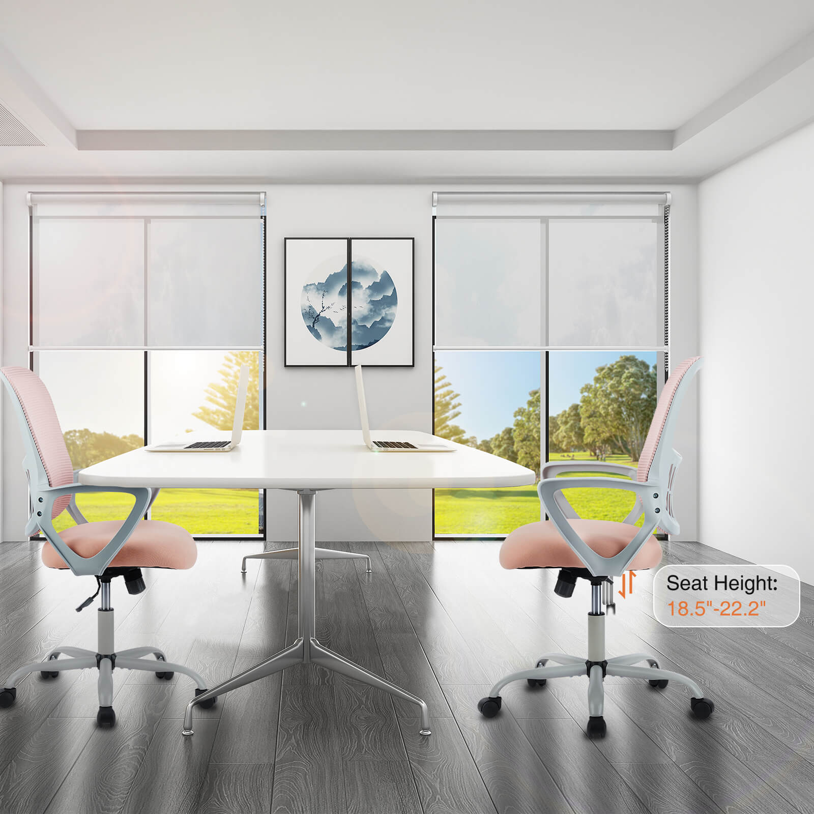 Ergonomic Mesh Drafting Office Chair