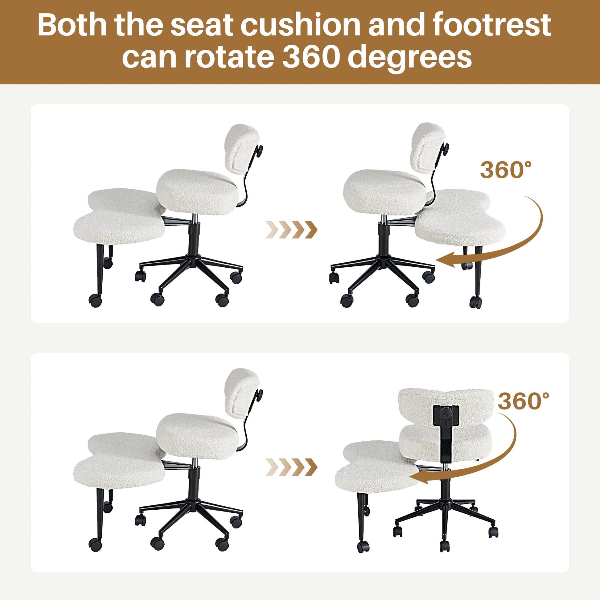 cross leg office chair