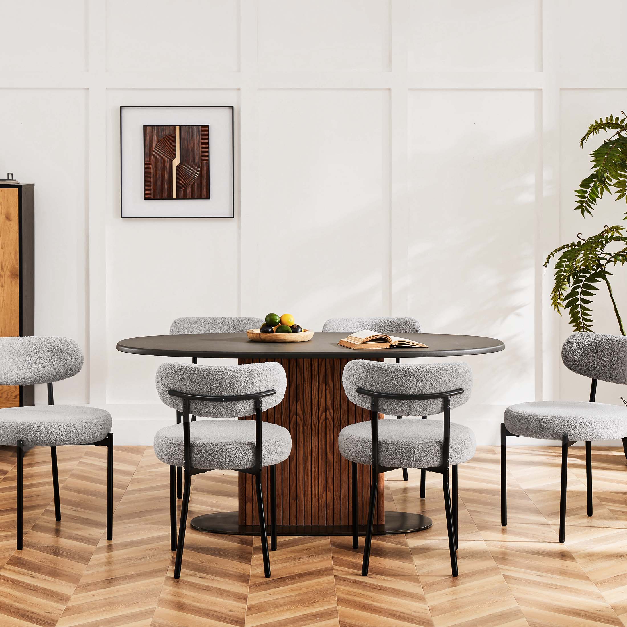 Cushioned Dining Chairs Set of 4