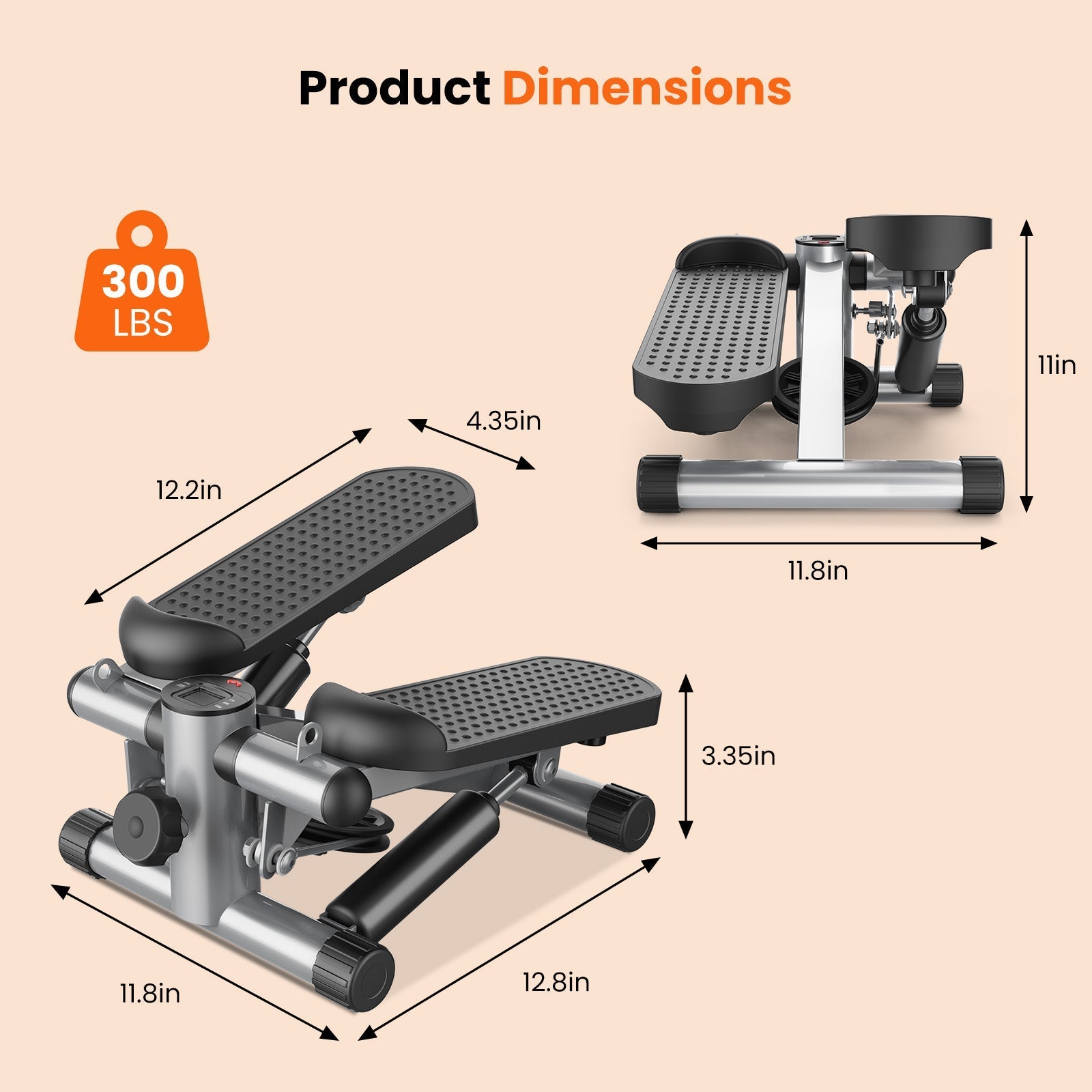 Mini Adjustable Resistance Stepper