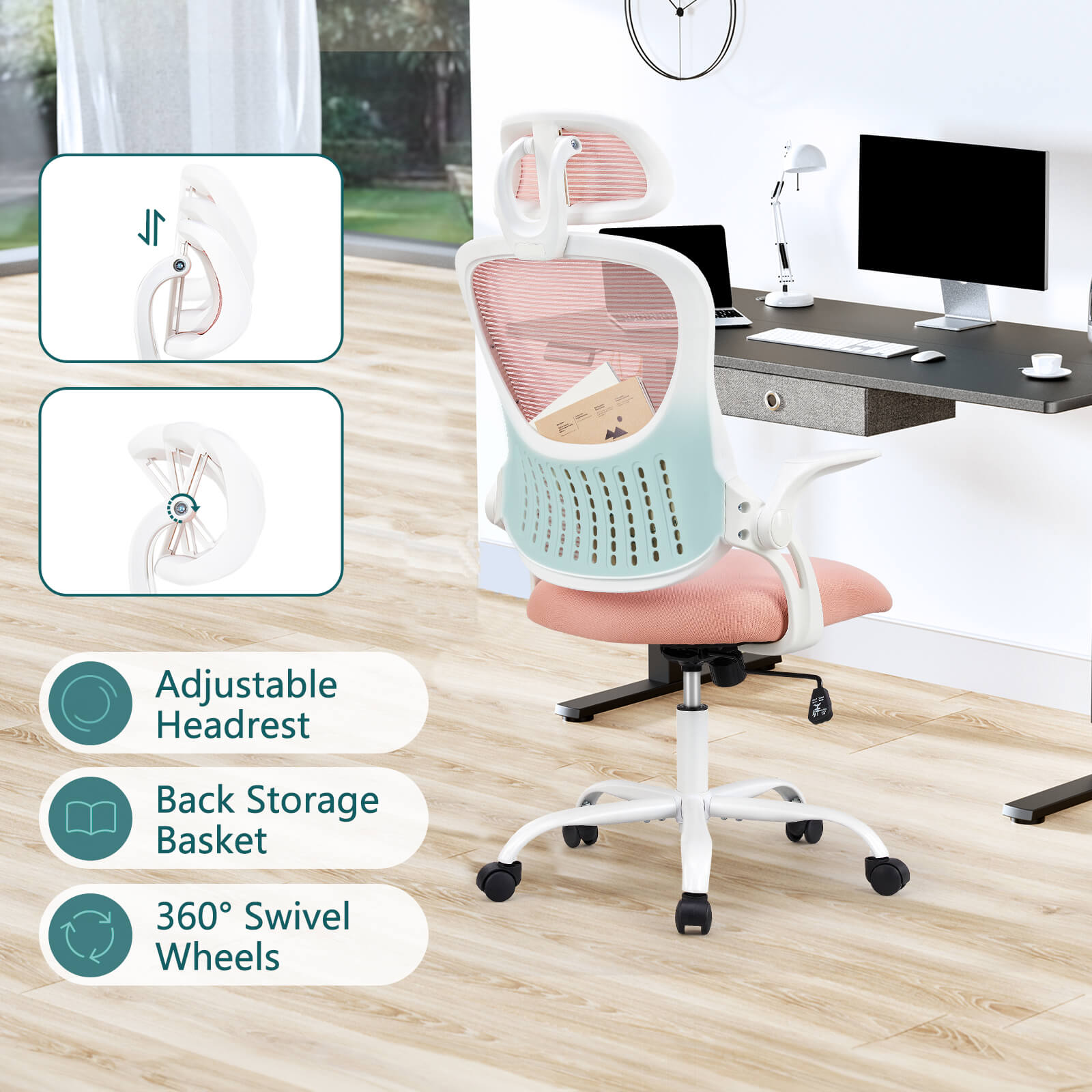 High Back Ergonomic Mesh Office Chair
