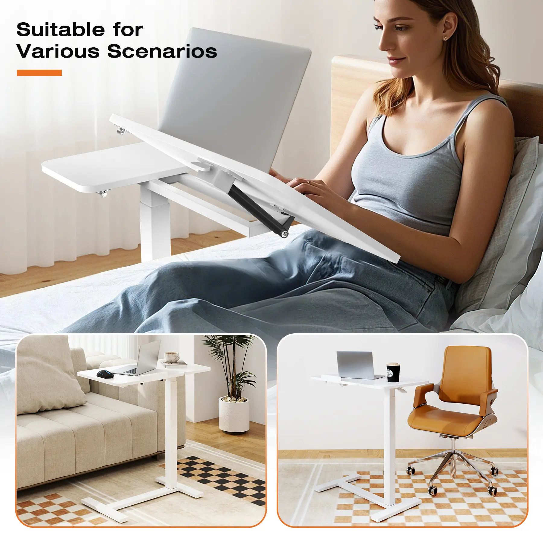 Warebay VersaTray Adjustable Multifunctional Side Table