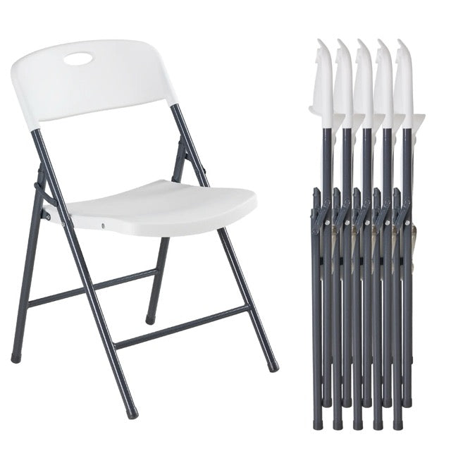 Stackable Plastic Folding Chair – Portable & Durable for Dining, Indoor & Outdoor Use