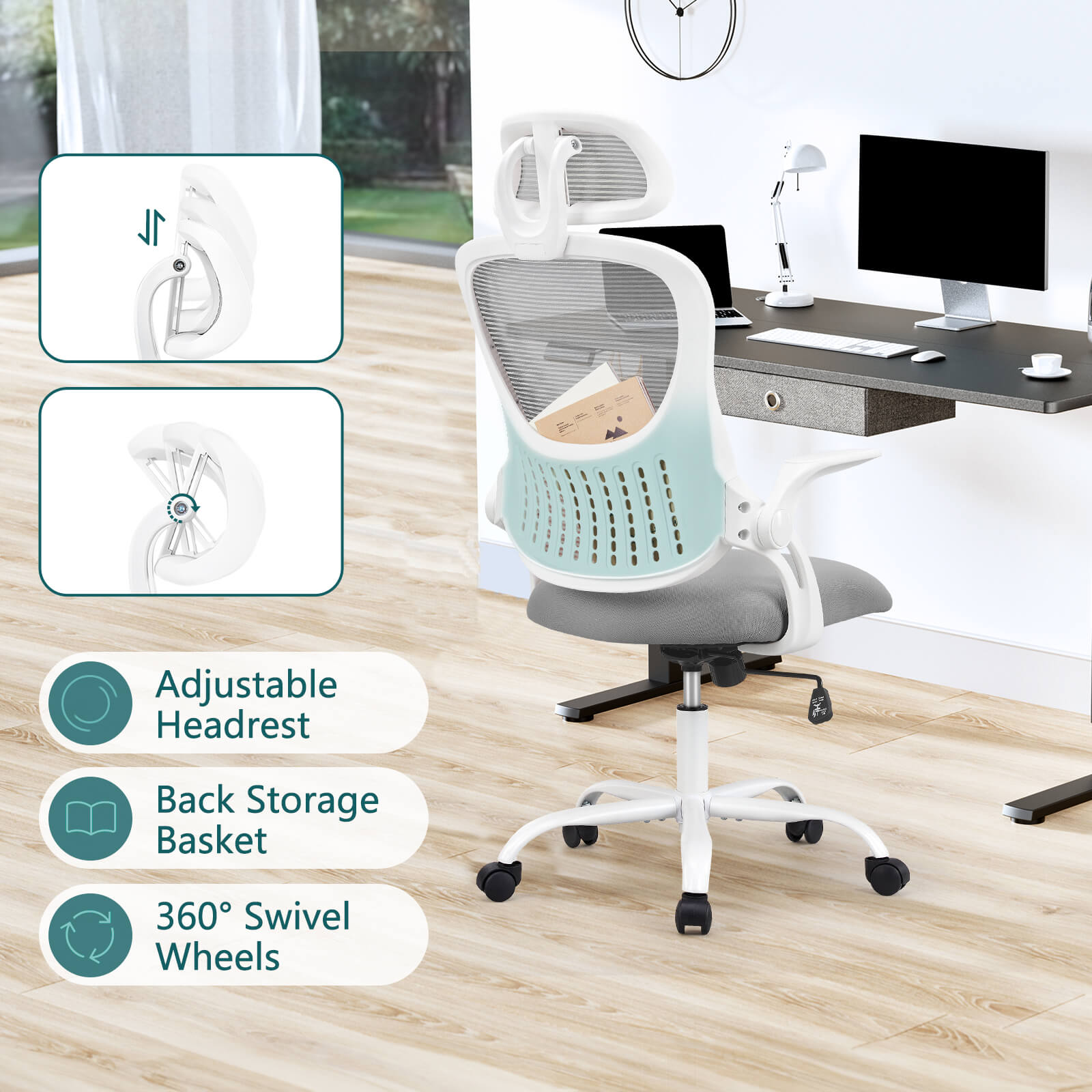 High Back Ergonomic Mesh Office Chair
