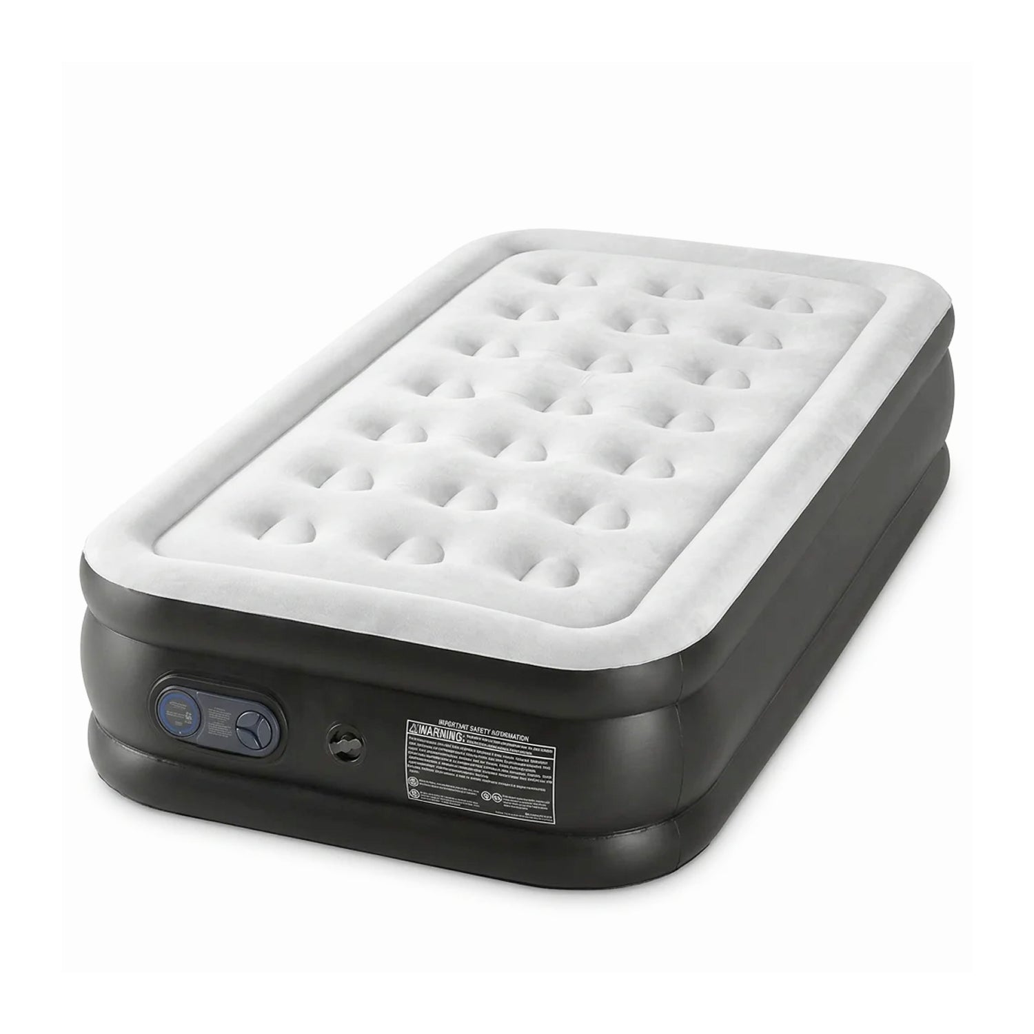 Warebay 16"-22" Queen Air Mattress with Pump (660lb Capacity)