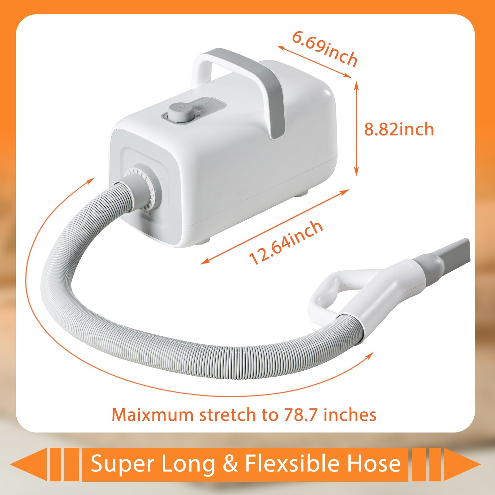 Adjustable Speed Pet Hair Dryer
