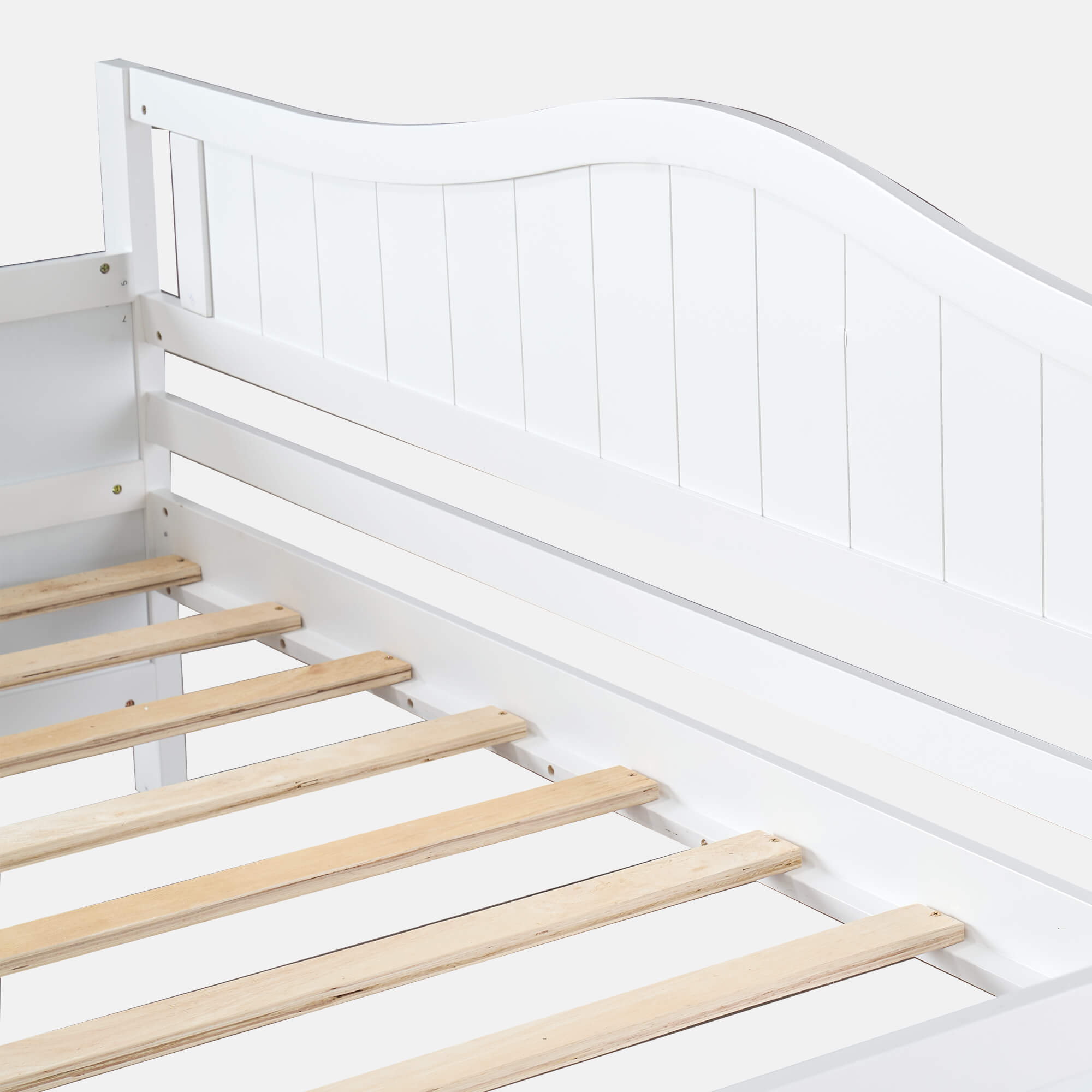 SpaceWise White Twin Daybed with Trundle