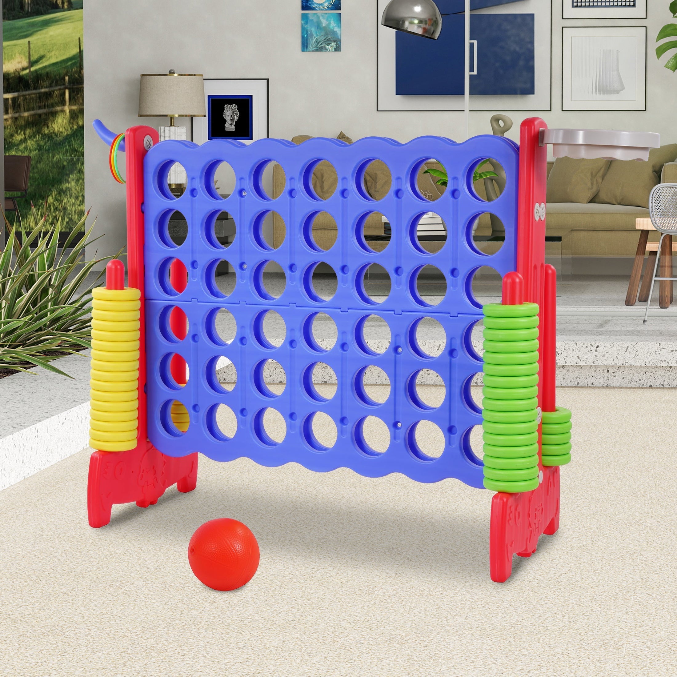 Giant 4-in-a-Row Game Set