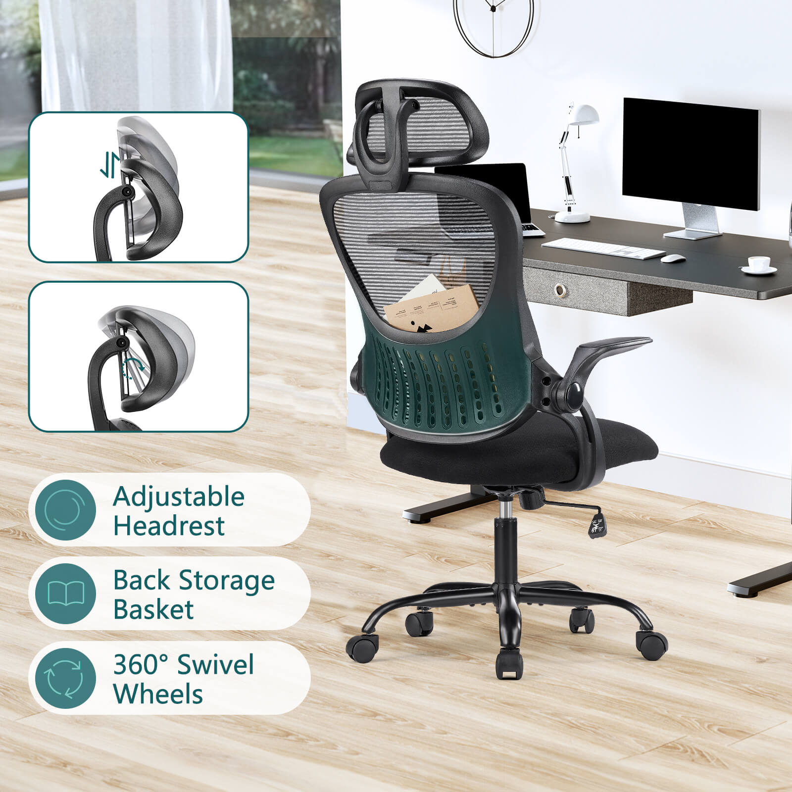 High Back Ergonomic Mesh Office Chair