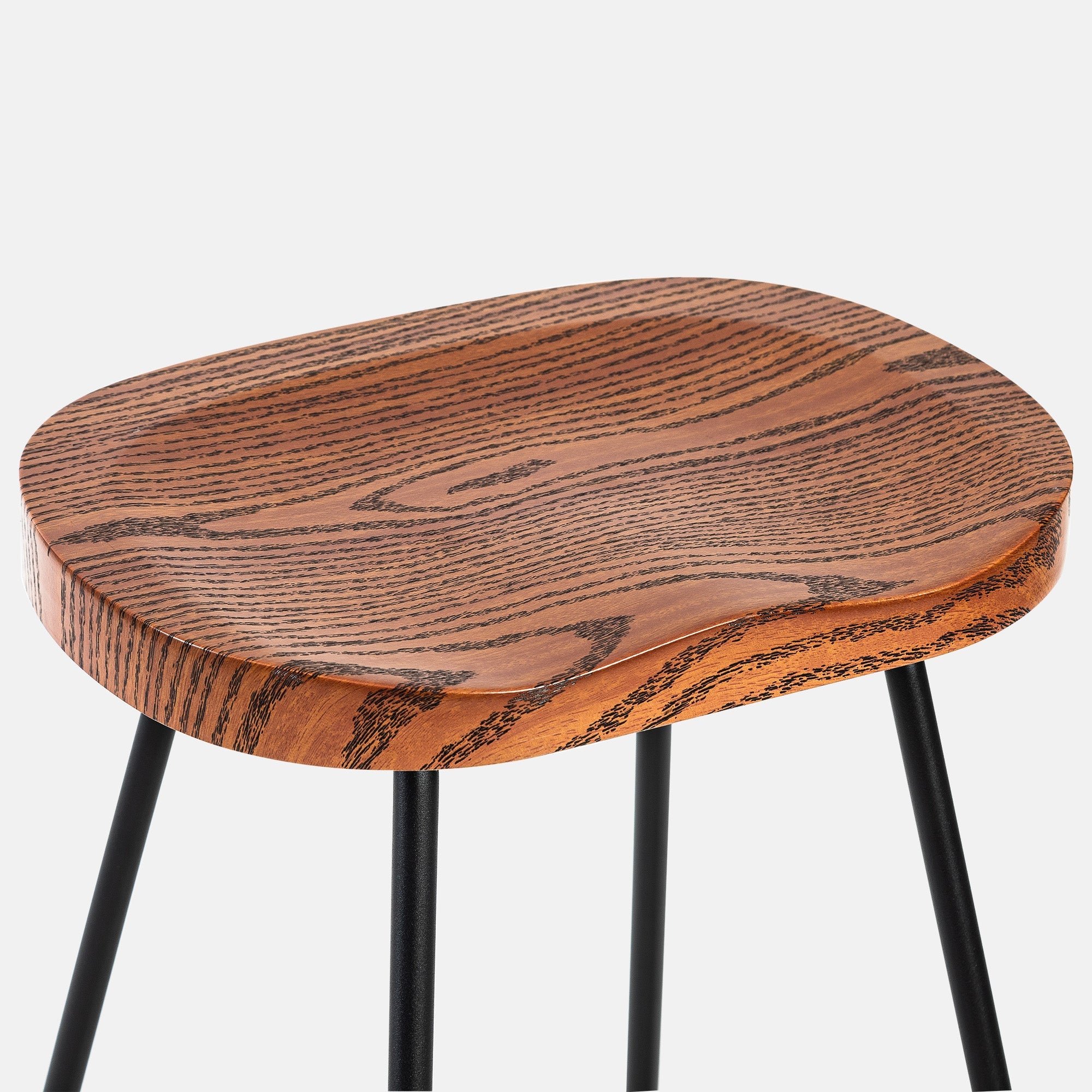 Wooden Counter Height Bar Stool