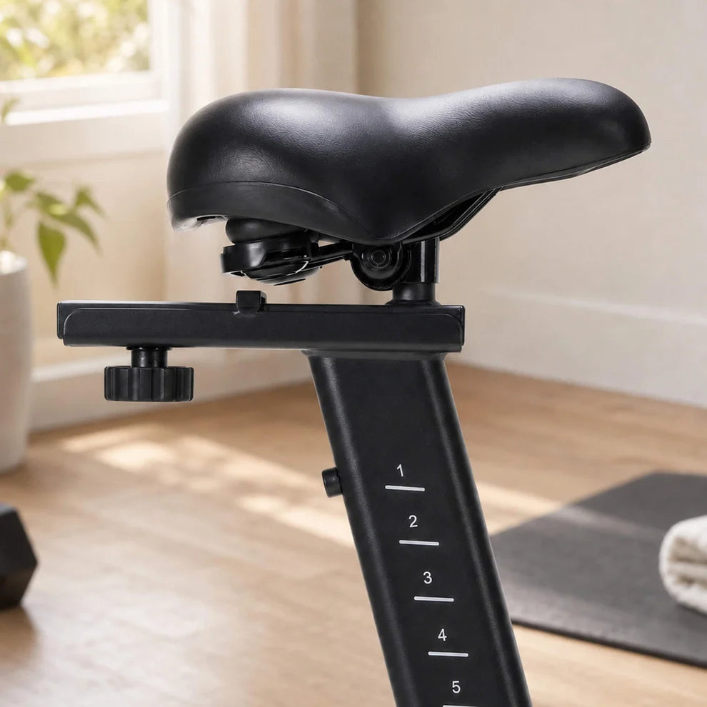 Indoor Cycling Bike – LCD Display, Infinite Resistance, Adjustable Seat & Handlebars