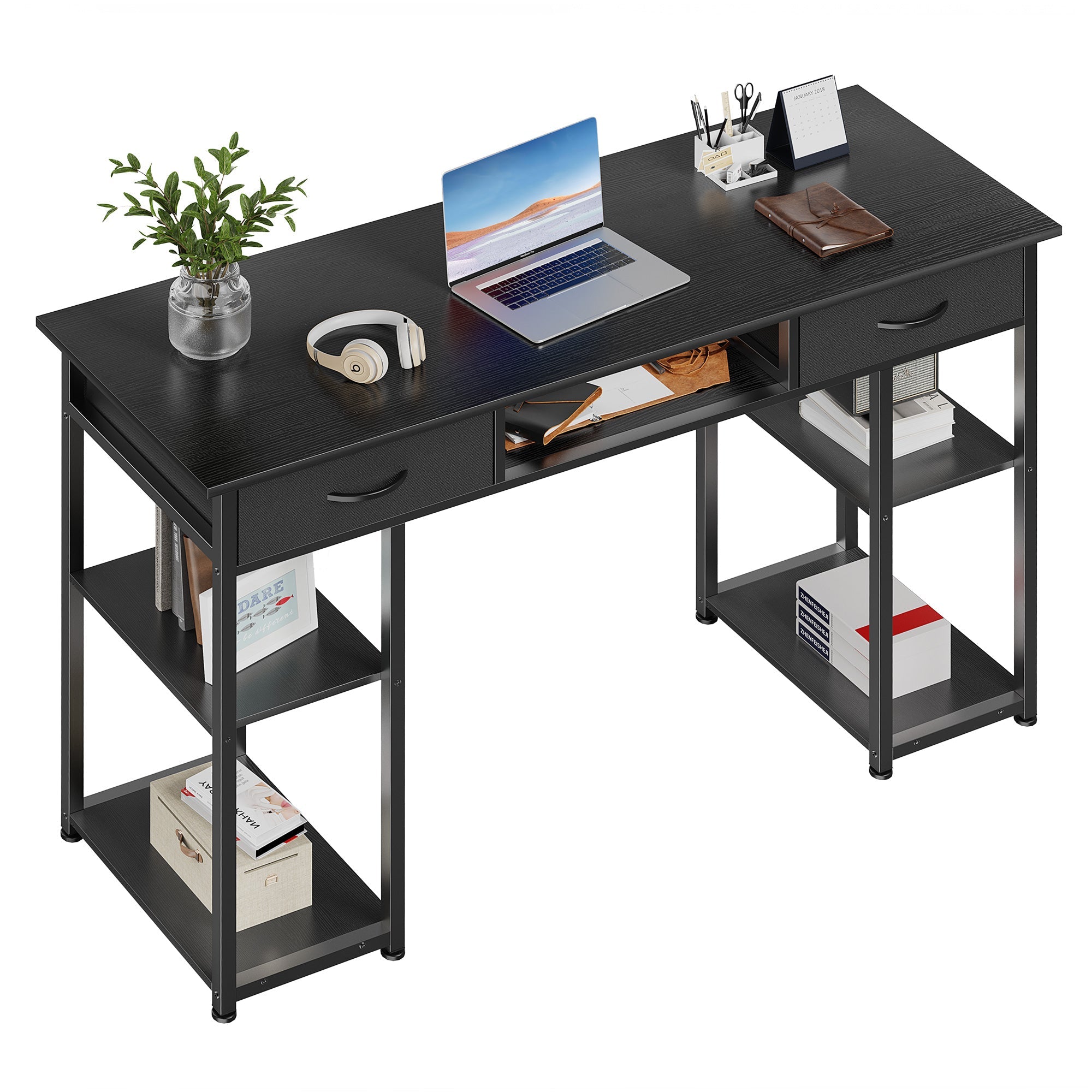 48-Inch Home Office Desk 3 Drawers