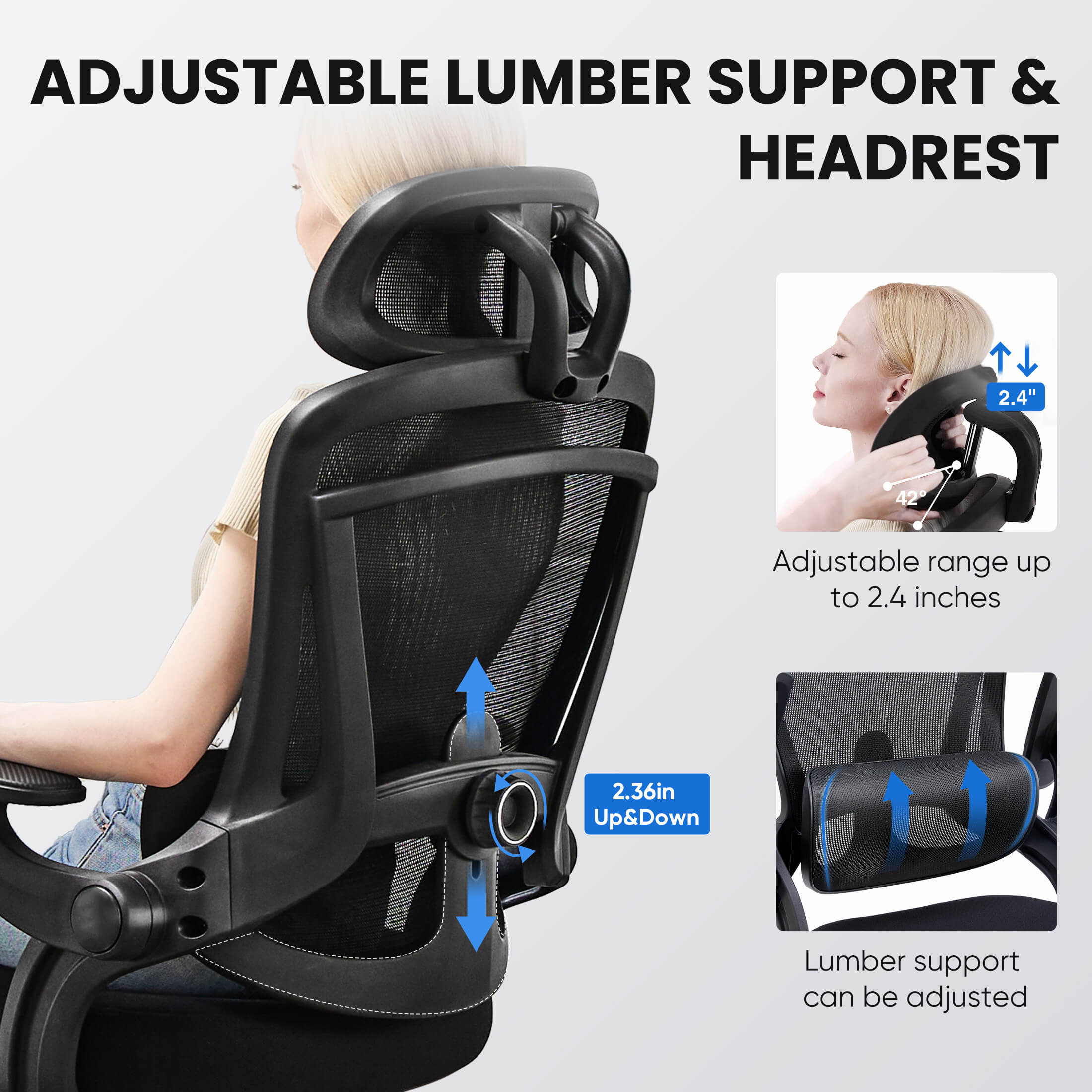 Ergonomic High Back Mesh Office Chair