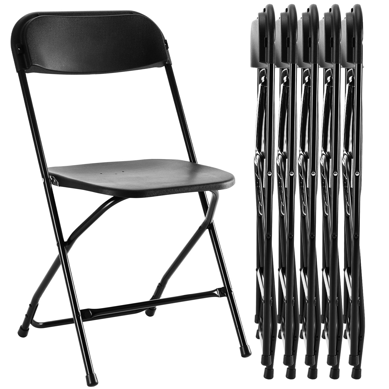 Lightweight Plastic Folding Chair