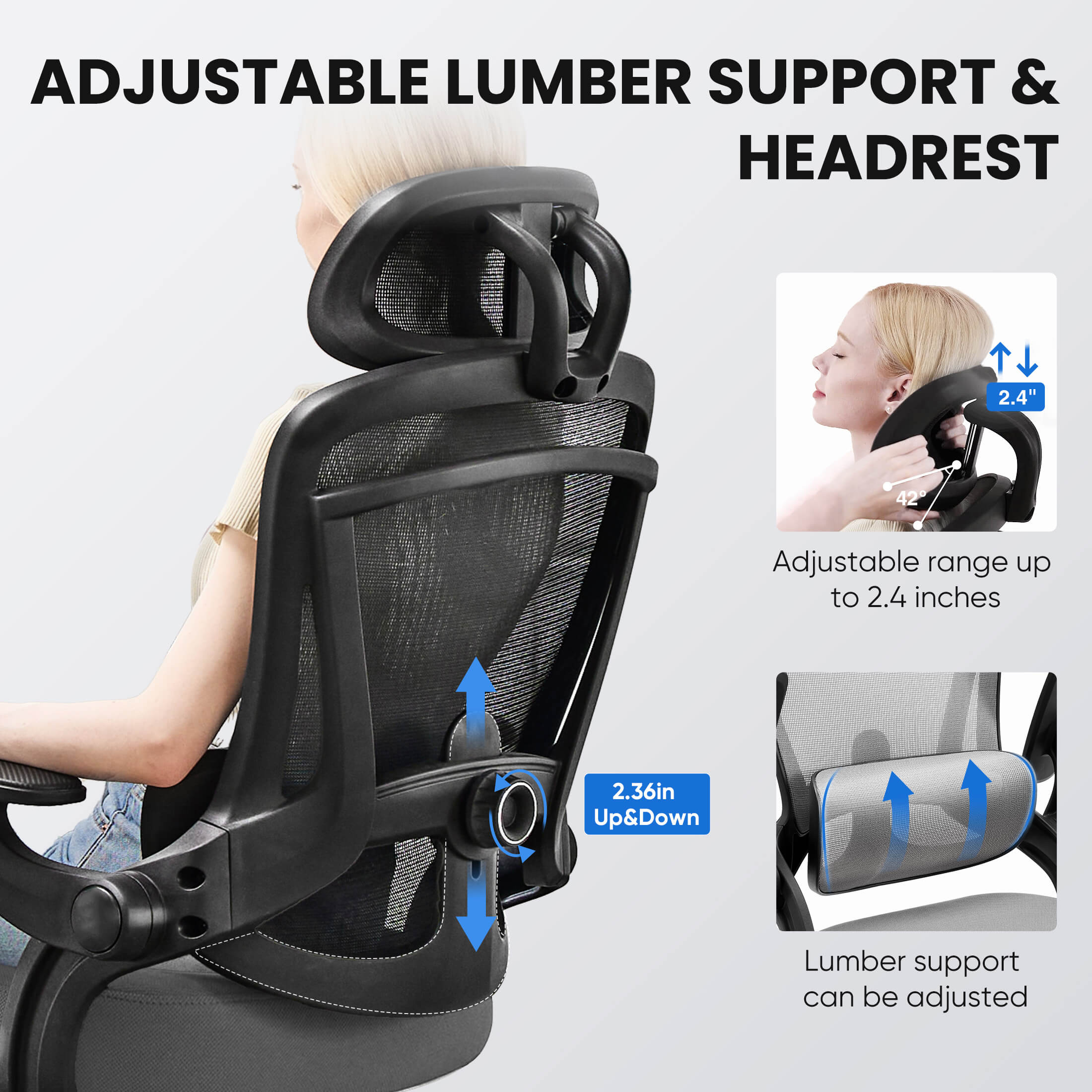 Ergonomic High Back Mesh Office Chair