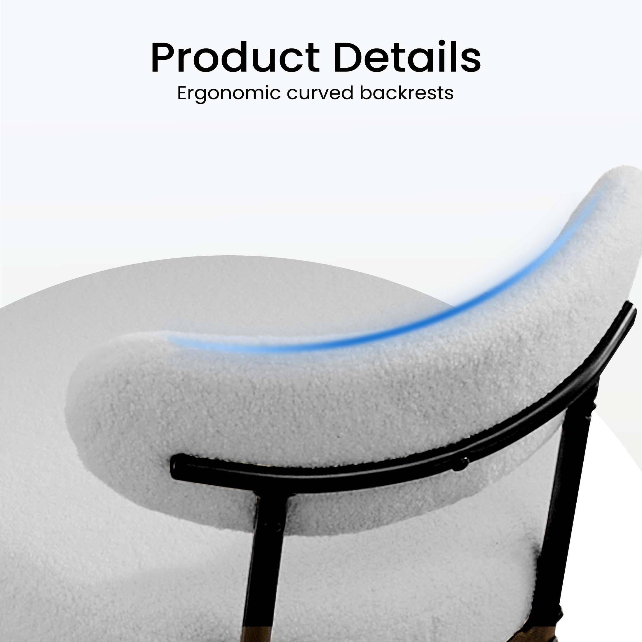 Cushioned Dining Chairs Set of 4