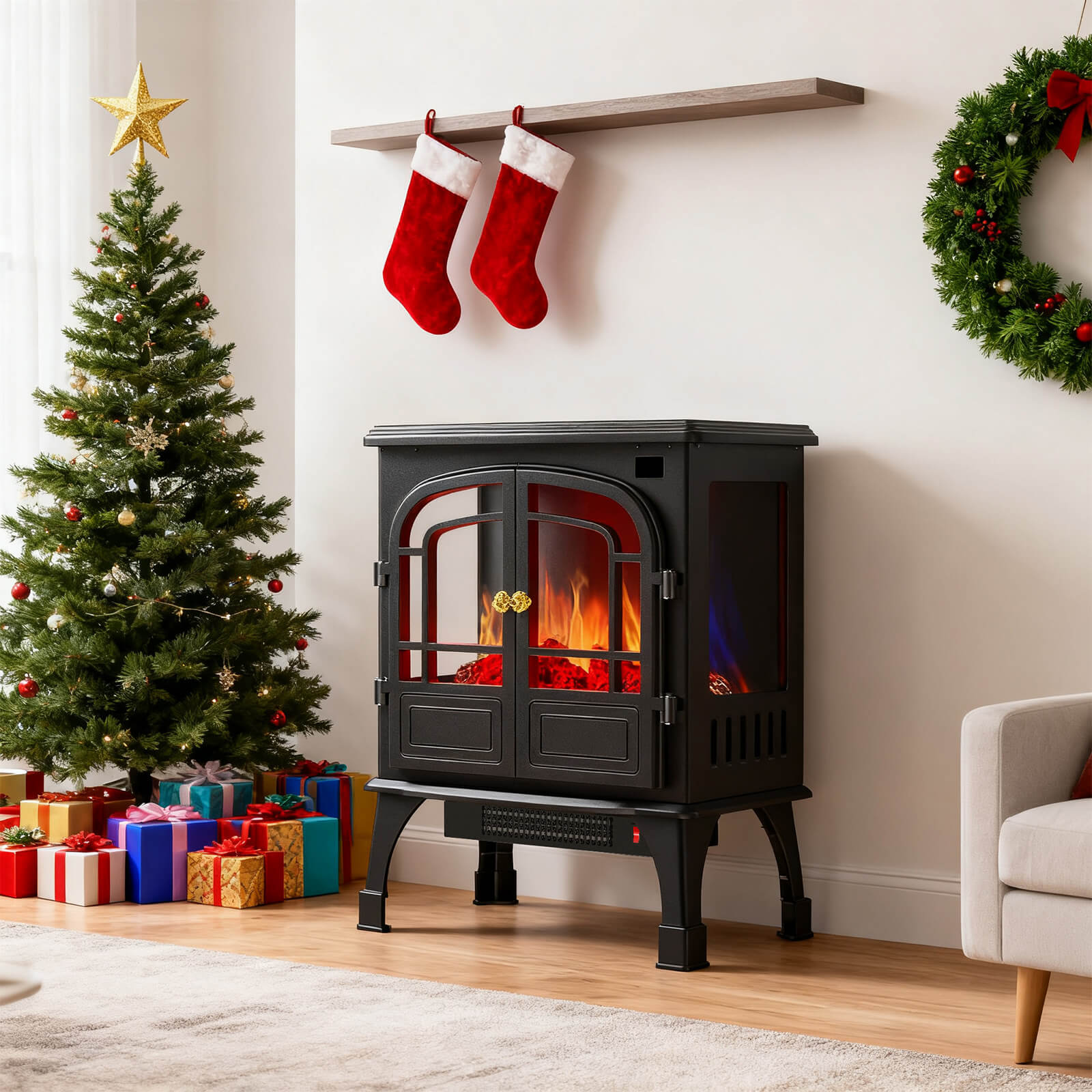 electric fireplace