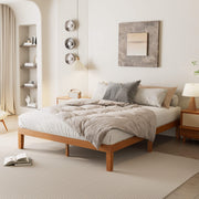 Minimalist Solid Wood Bed Frame