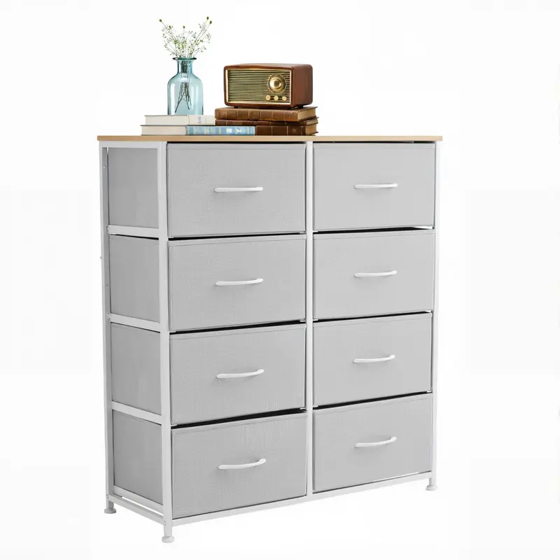 8-Drawer Fabric Storage Tower Dresser