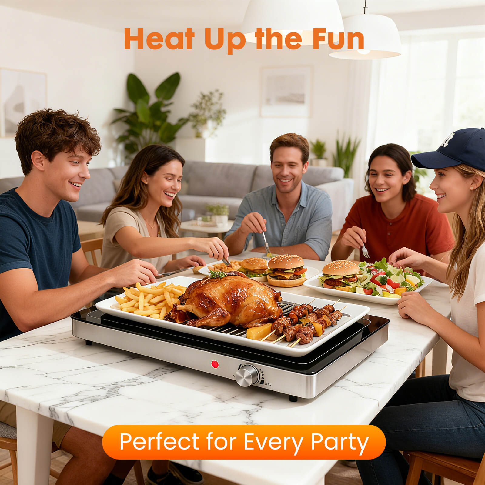 electric heating trays