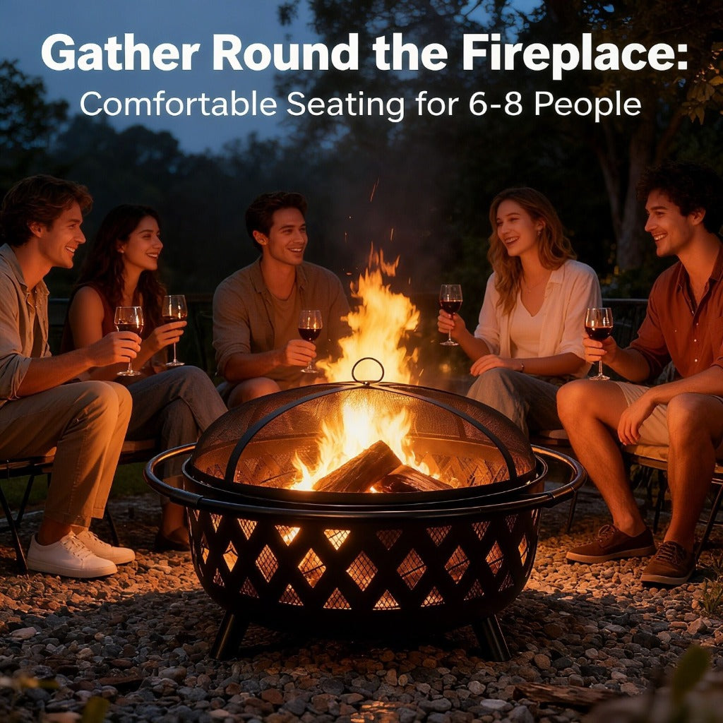 The Gatherer Steel Outdoor Fire Pit