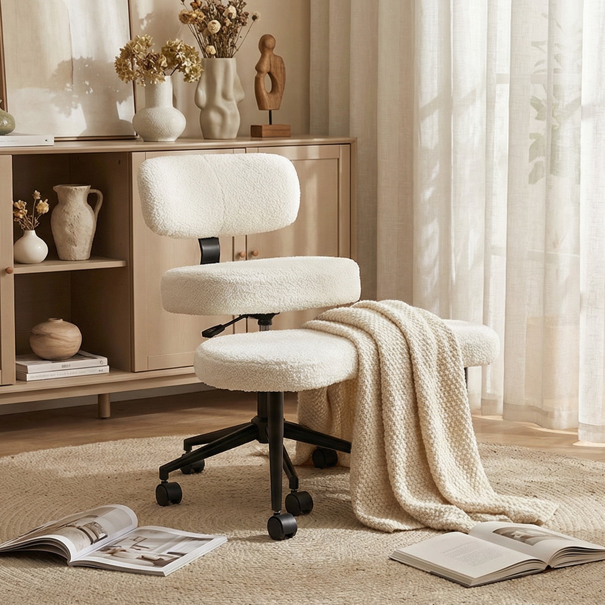 cross legged office chair