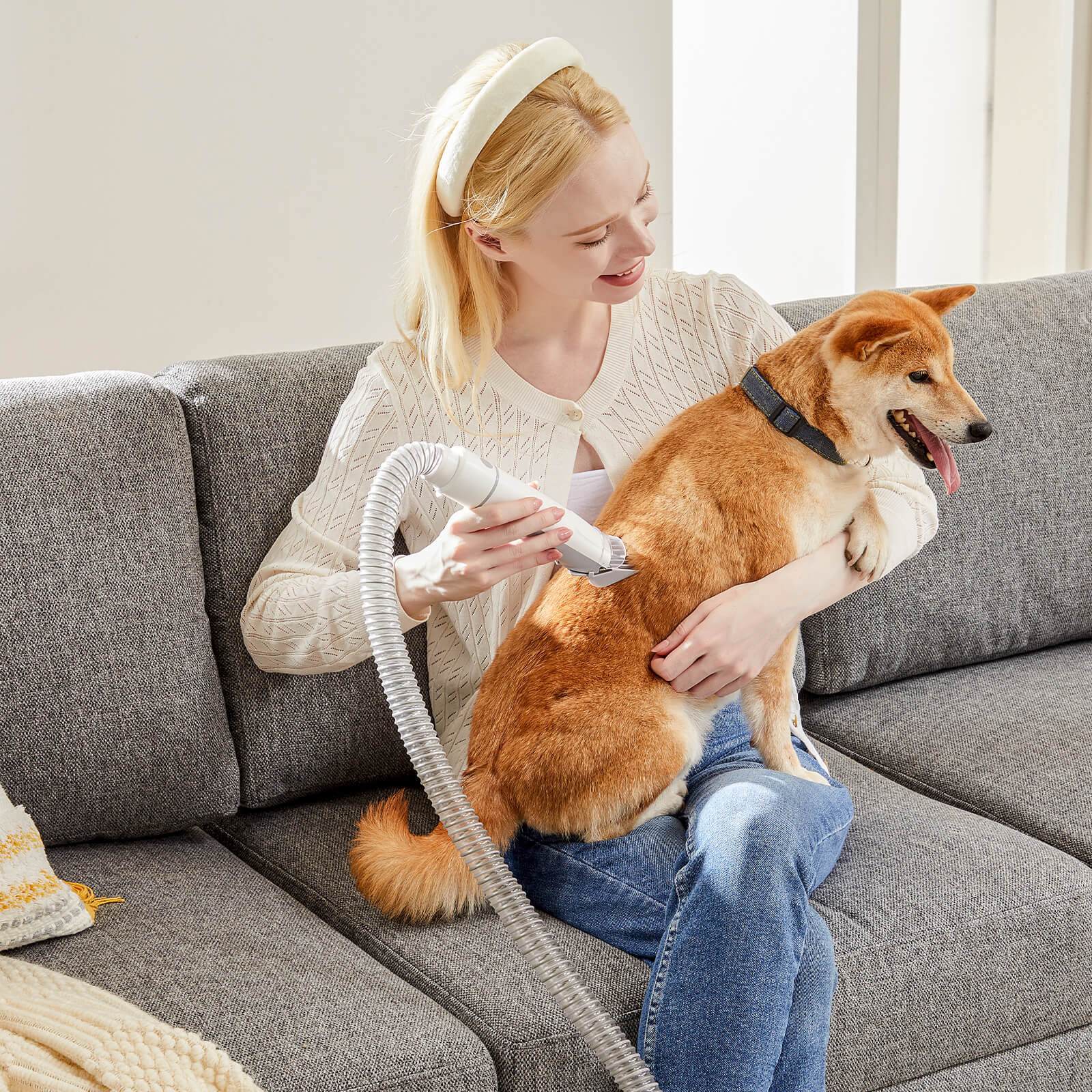 5-in-1 Vacuum Pet Grooming Kit