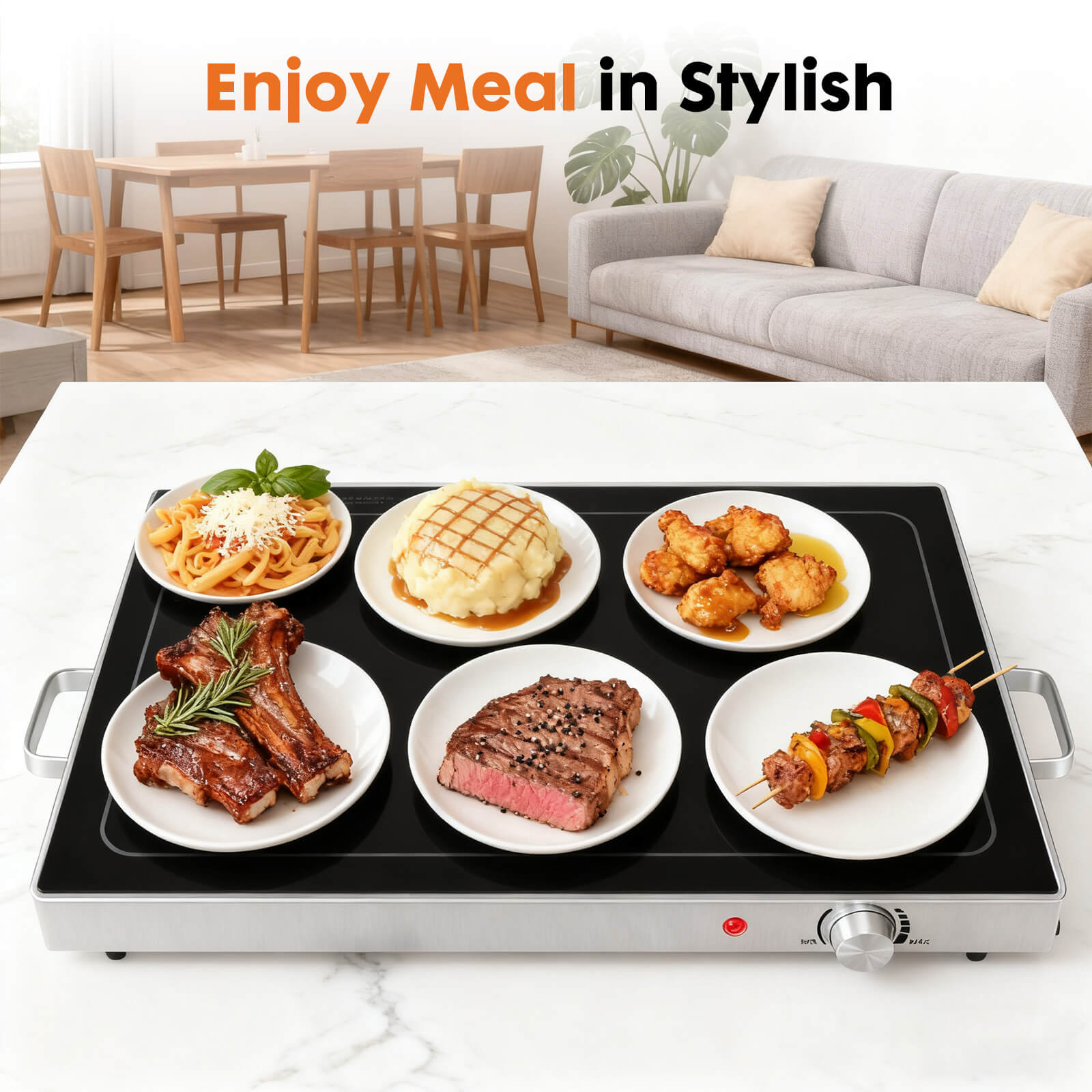 EverServe Electric Food Warming Tray