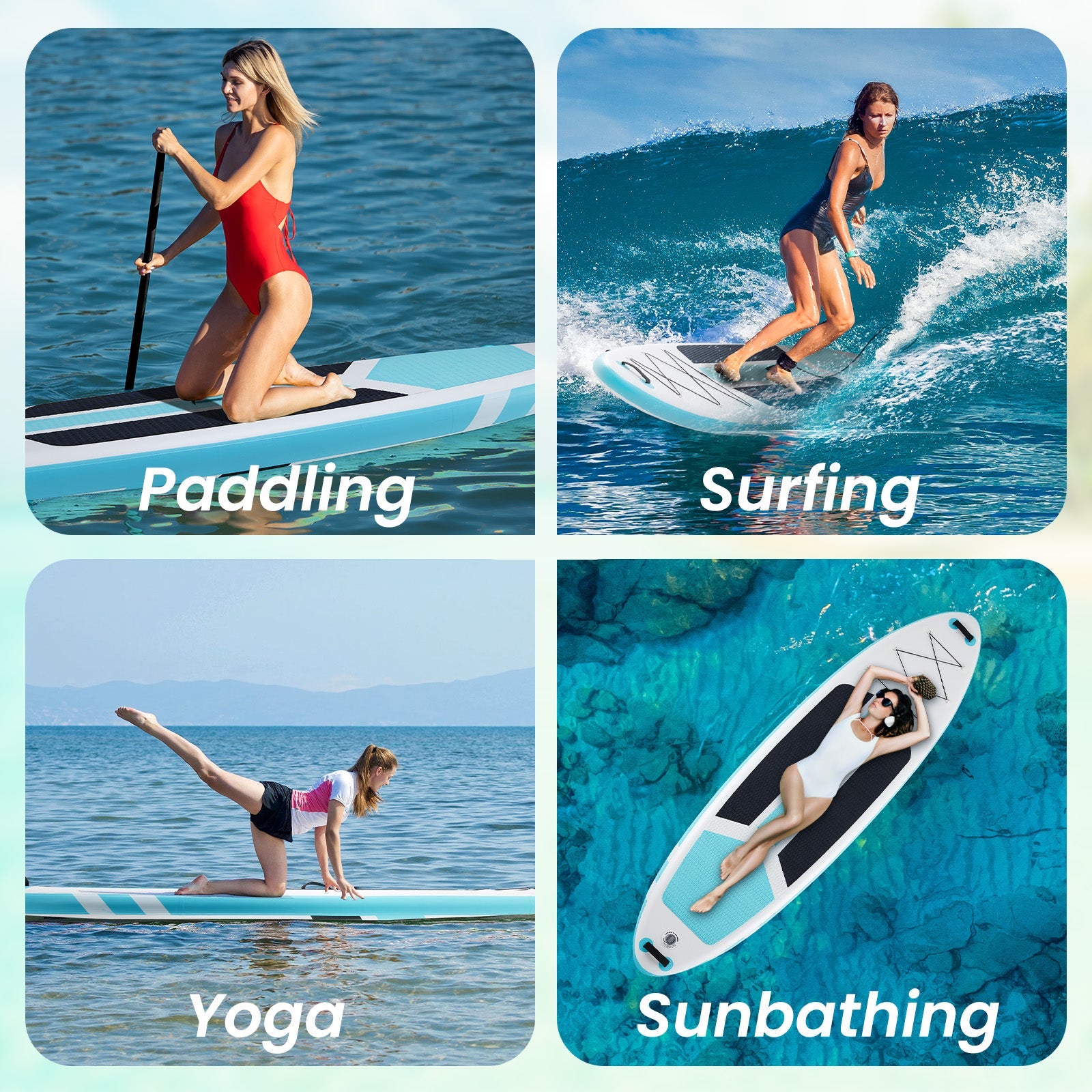 Inflatable SUP Paddleboard with Accessories