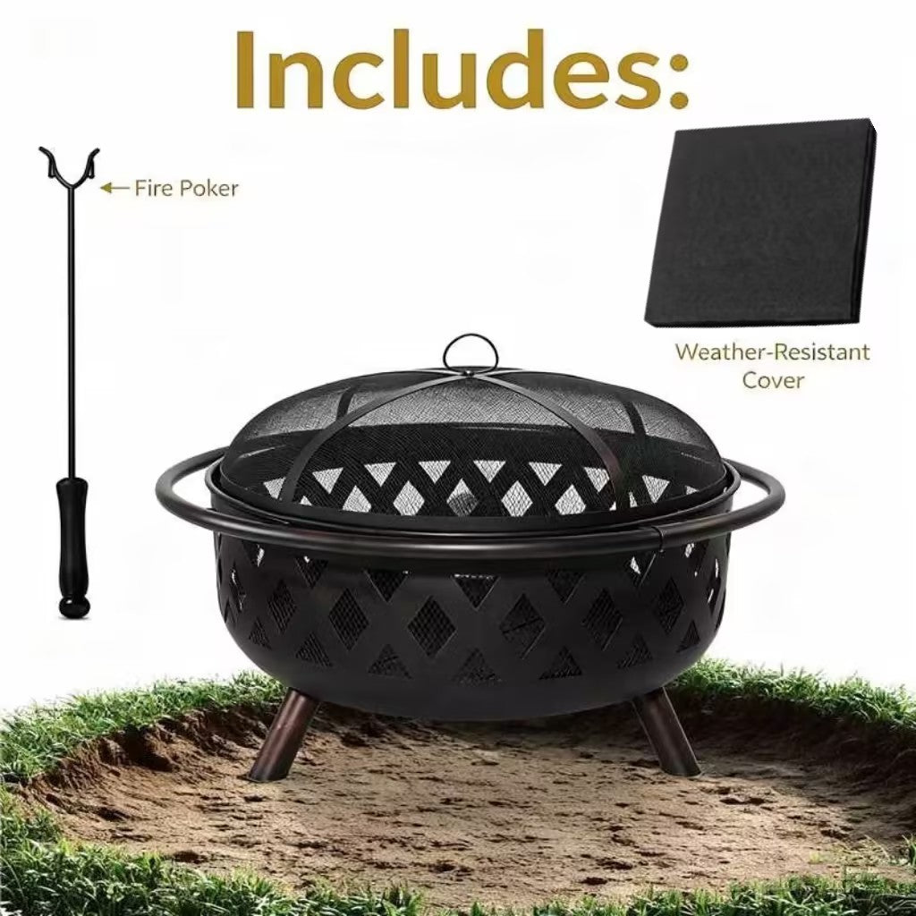 The Gatherer Steel Outdoor Fire Pit