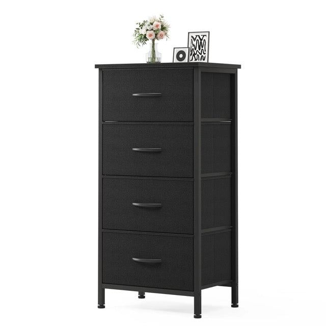 Fabric Dresser with 2/4 Drawers – Freestanding Storage Chest for Bedroom & Living Room
