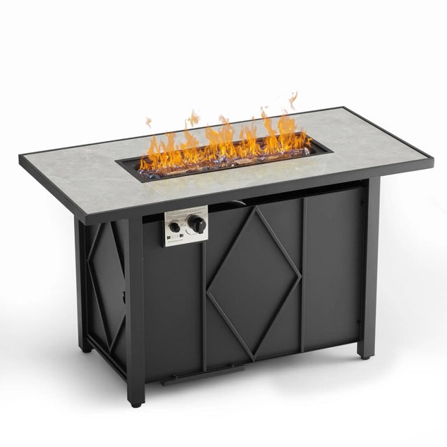 43 Inch Outdoor Propane Fire Pit Table