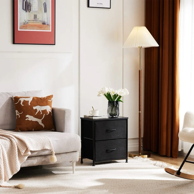 Fabric Dresser with 2/4 Drawers – Freestanding Storage Chest for Bedroom & Living Room