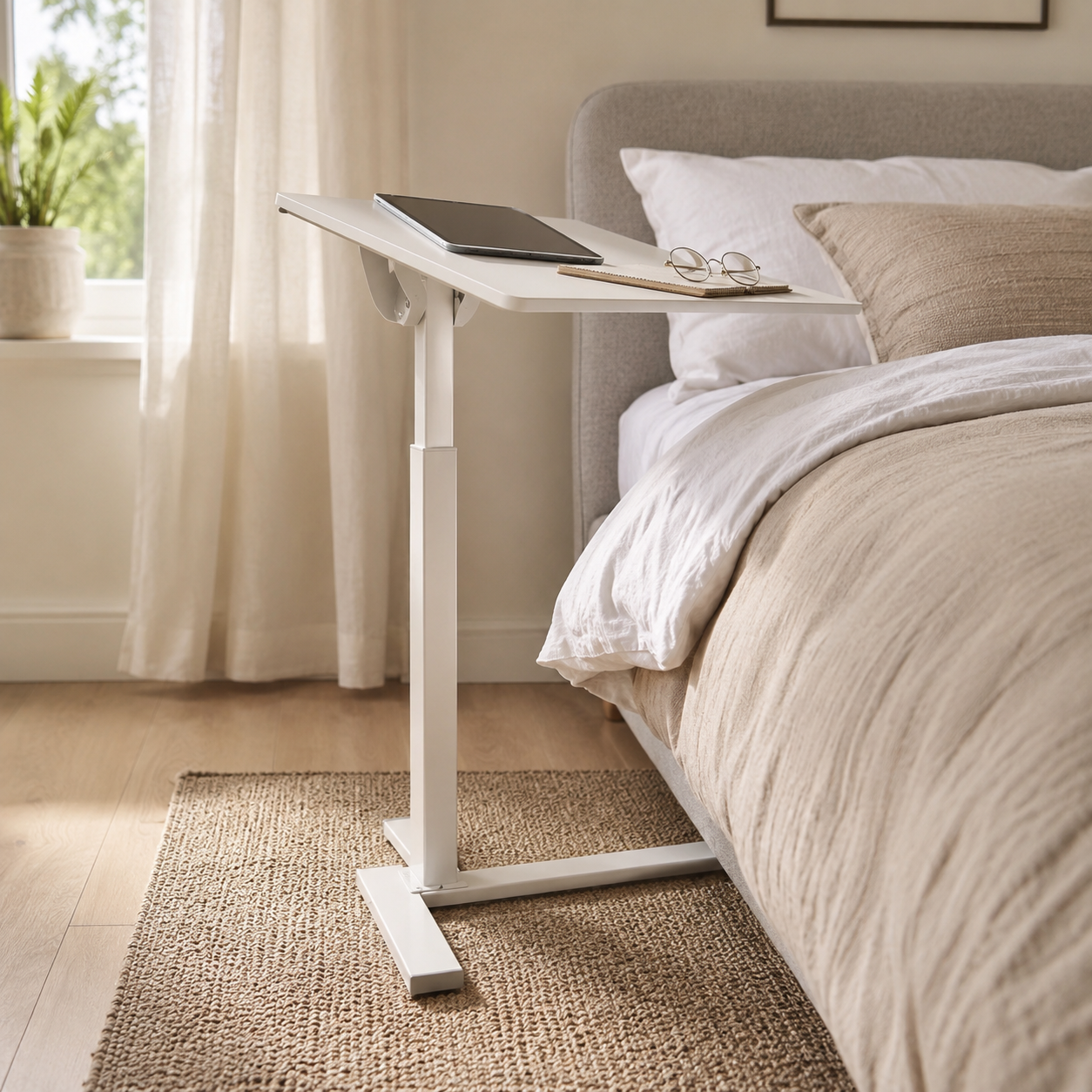 FlexiStand Adjustable C-Table Standing Desk