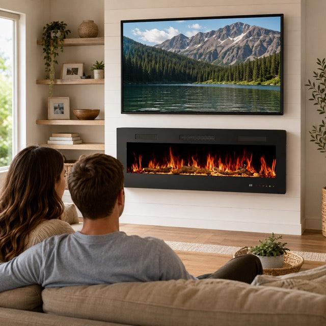 FlexHearth Smart Electric Fireplace