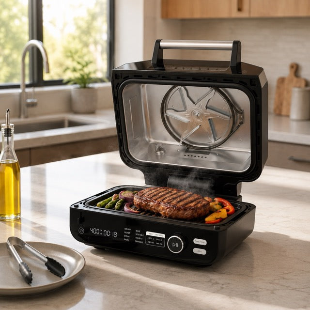 3.7L 2800W Electric Indoor Air Fryer Grill
