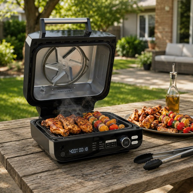 3.7L 2800W Electric Indoor Air Fryer Grill