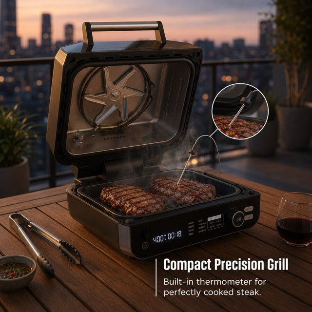 3.7L 2800W Electric Indoor Air Fryer Grill