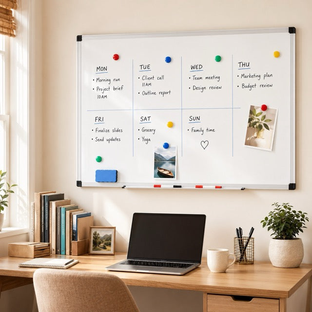 Magnetic Dry Erase Whiteboard 36x24