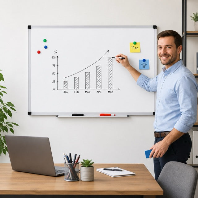 Magnetic Dry Erase Whiteboard 36x24
