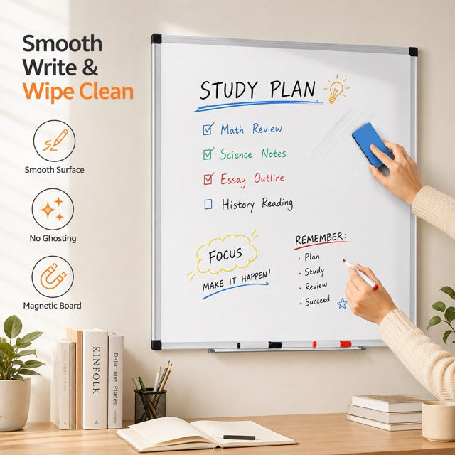 Magnetic Dry Erase Whiteboard 36x24
