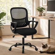 Ergonomic Drafting Chair with Adjustable Footrest – Tall Office Chair for Standing Desks