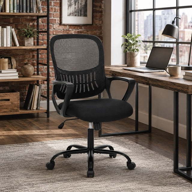 Ergonomic Drafting Chair with Adjustable Footrest – Tall Office Chair for Standing Desks