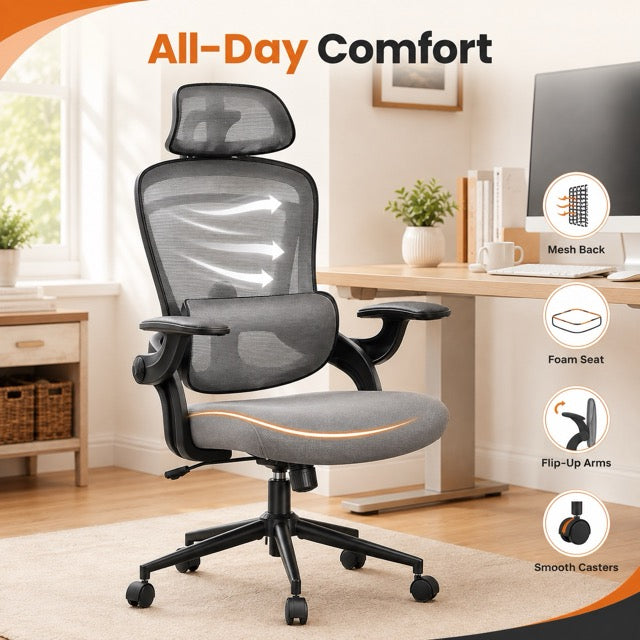 Ergonomic High Back Mesh Office Chair