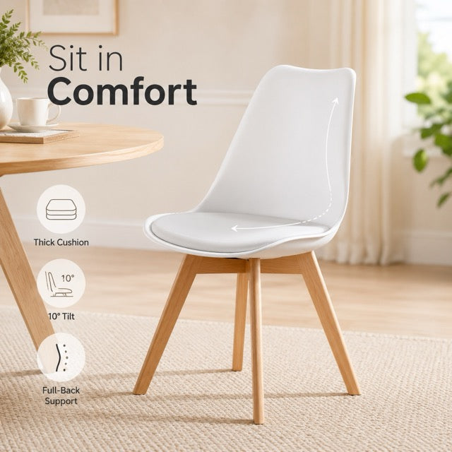 PU Leather Upholstered Dining Chair