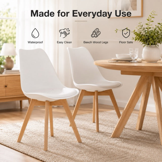 PU Leather Upholstered Dining Chair