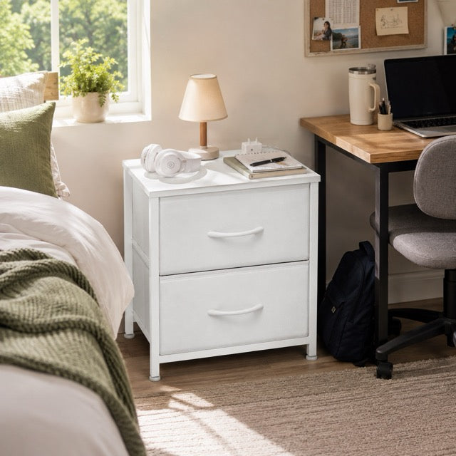 Fabric Dresser with 2/4 Drawers – Freestanding Storage Chest for Bedroom & Living Room