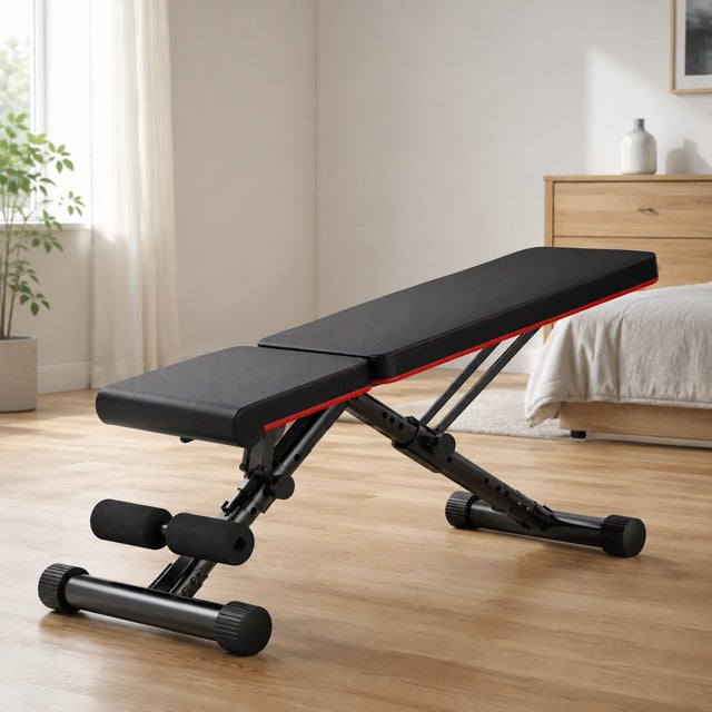 Adjustable Weight Bench – Foldable Workout Bench for Home Gym, 795 lb Capacity, 72 Position Settings