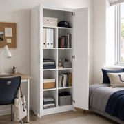 71-Inch Wooden Storage Cabinet | 4-Tier Freestanding Organizer for Home